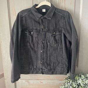 H&M Black Jean Jacket